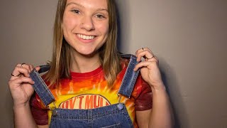 ASMR Jean Fabric Sounds Scratching amp Rubbing 👖 [upl. by Akimal952]