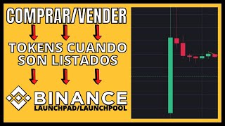 Comprar o Vender al Listarse Token en Binance Launchpool [upl. by Malita639]