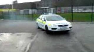 Garda cars doing handbrake turnsampmessing [upl. by Eisenhart]