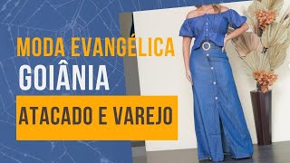 JEANS MODA EVANGELICA  RUA 44 GOIANIA [upl. by Anahpos728]