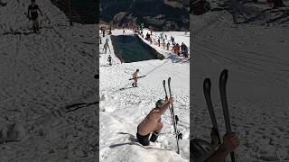 Summer Vibe  Water Slide Challenge Grimentz 02 skiing ski switzerland suisse schweiz snow [upl. by Foskett]