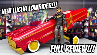 WWE LUCHA LOWRIDER ACTION FIGURE PLAYSET REVIEW NEW FINDS [upl. by Mathi100]