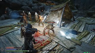 Skyrim SE  Valhalla Combat  MCO ADXP  SCAR  Precision  Poise  Cabbage ENB  Maximum Carnage [upl. by Norvol]