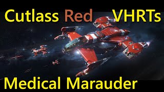 Star Citizen 315  Cutlass Red breezes through VHRT bounty hunting [upl. by Lehman607]