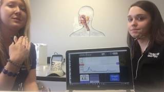 Swallowing sEMG Demo on VitalStim Plus [upl. by Bullis]