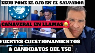 Estados Unidos PONE EL OJO en El Salvador Debate por elección de magistrados del TSE [upl. by Giusto532]