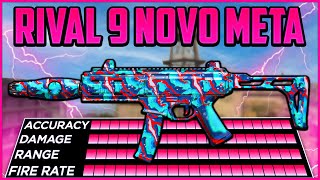 RIVAL 9 É O NOVO META WARZONE MELHOR CLASSE RIVAL 9 WARZONE 3 [upl. by Treve]