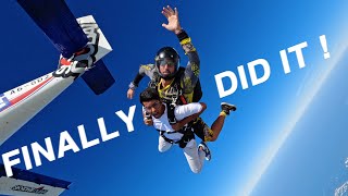 My Ultimate Skydiving Experience In Dubai 🛩️🌆 [upl. by Desi]