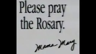 Please pray The Rosary TVC [upl. by Portugal]