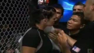 Gina Carano vs Rosi Sexton Part One [upl. by Emerald281]