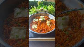 shorts Spicy Rainy Season Special Maggi easyrecipes ashortaday [upl. by Dnama]