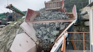 How to make manufactured sand from crushing rocks [upl. by Airtemak642]