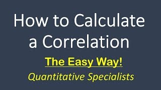 How to Calculate and Interpret a Correlation Pearsons r [upl. by Etteraj827]