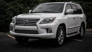 Reviewed 2013 Lexus LX570 The Velvet Hammer [upl. by Landis]