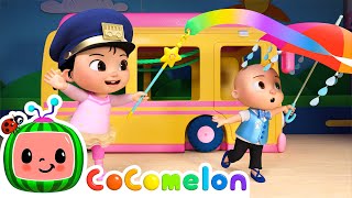 Wheels on the Bus Ceces Pretend Play Version  CoComelon Nursery Rhymes amp Kids Songs [upl. by Hildagarde313]