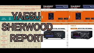 YAESU FT710 101dx10  SHERWOOD Report [upl. by Cohleen383]