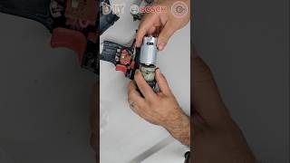 Bosch Professional GSR Motortausch DIY boschprofessional YouTubeCreatorCommunity [upl. by Stefanac]