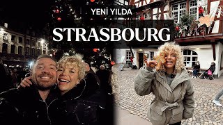 Noelin Başkentinde Yılbaşı  Strasbourg  Fransa yüzdeyüz [upl. by Leahcimauhsoj]