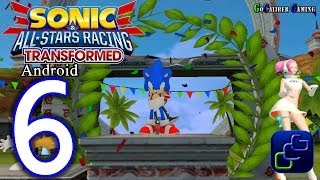 Sonic All Star Racing Transformed Android Walkthrough  Part 6  Grand Prix Rogue Cup [upl. by Rosabella]