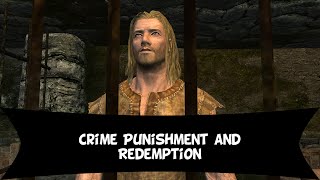 Skyrim mod Crime Punishment and Redemption PTBR [upl. by Halona]