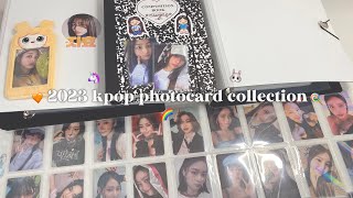 my kpop photocard collection end of 2023 update ✰ 6 binders [upl. by Tenneb935]