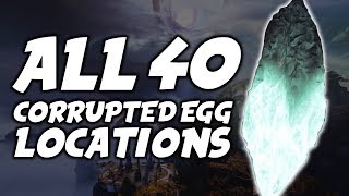 ALL 40 CorruptedTaken Egg Locations  Dreaming City Guide Destiny 2 Forsaken [upl. by Harriot]