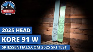 2025 Head Kore 91 W  SkiEssentialscom Ski Test Review [upl. by Bish]