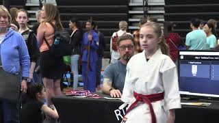 Central States Karate Championships 2024 Fridley High School Bassai Form [upl. by Revkah317]