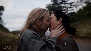 Eve and Villanelle kiss  Killing Eve S04E08 [upl. by Nwahsd]