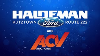 Haldeman Ford in Kutztown amp ACV Auctions [upl. by Ford]