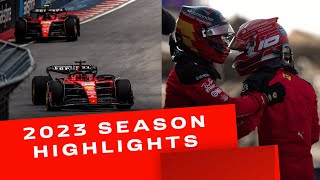 Scuderia Ferrari  2023 Season Highlights [upl. by Aracaj]