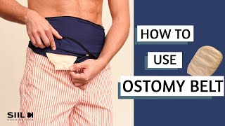 How to use an Ostomy Belt  NEW Ostomy bag cover design 💥​ [upl. by Gambrill]