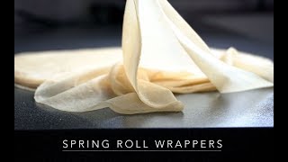 spring roll wrappers samosa patti samosa sheets how to make and how to fold it in three easy ways [upl. by Anrak]