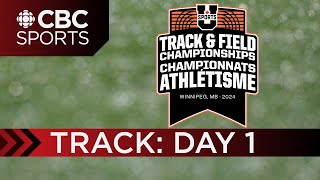 U Sports Track amp Field National Championships Track l DAY 1  CBC Sports [upl. by Jefferey361]