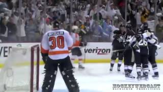 2012 Stanley Cup Playoffs highlights between The Pittsburgh Penguins and The Philadelphia Flyers [upl. by Dav]