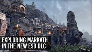 Exploring Markarth in The Elder Scrolls Onlines Newest DLC [upl. by Olnee]