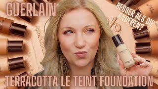 GUERLAIN TERRACOTTA LE TEINT FOUNDATION I TRAGETEST I VERGLEICH mit Parure Gold Matte L´Essentiel [upl. by Edris483]