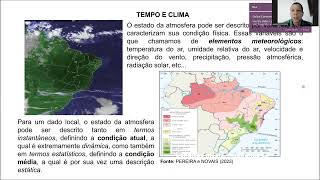 TEMPO E CLIMA – CONCEITUAÇÃO E SUA APLICAÇÃO NA INTERPRETAÇÃO E AVALIAÇÃO DE CLIMOGRAMAS [upl. by Aivlis]