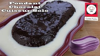 Comment faire un fondant au chocolat au cuiseur solo tupperware [upl. by Aman]