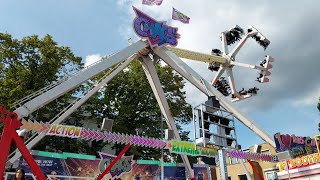 kermis in Zaandam Netherlands  Walking Santai [upl. by Abraham]