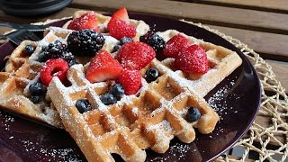 Vegan Waffles Recipe [upl. by Cassondra688]