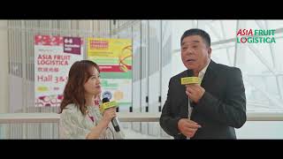 ASIA FRUIT LOGISTICA 2023 Interview  Xiongjie Liu Shanghai Huizan Market [upl. by Einial]