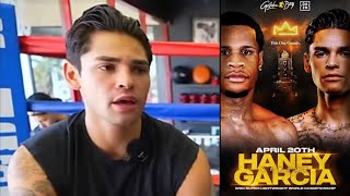 Ryan Garcia Reveals He’s PULLING OUT of the Devin Haney Fight in NYC [upl. by Han]