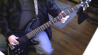 Tuesdays Gone Skynyrd Bass Cover [upl. by Senoj772]