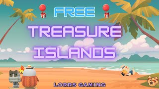 FREE TREASURE ISLANDS  ANIMAL CROSSING NEW HORIZONS [upl. by Annim]