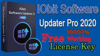 IObit Software Updater PRO  30  Key  Crack  10000 Working [upl. by Llekram373]