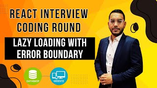 React Interview Questions amp Answers React Lazy Loading and Suspense Component  Error Boundary [upl. by Neeron]