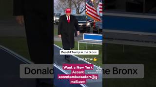 Trumps Grand Entrance An Inspirational Bronx Moment with Accent Ambassadors shorts viralshort [upl. by Arten]