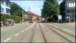 VBZVBG ZÜRICH TRAM  Linie 10 Zürich Flughafen ✈  BahnhofplatzHB [upl. by Limbert]