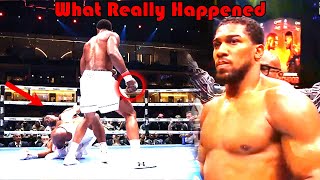 EASY WORK What Really Happened Anthony Joshua vs Francis Ngannou KNOCKOUT [upl. by Akerue]